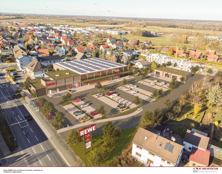 Der REWE Markt „Ost“ wird umgebaut -aktuell-