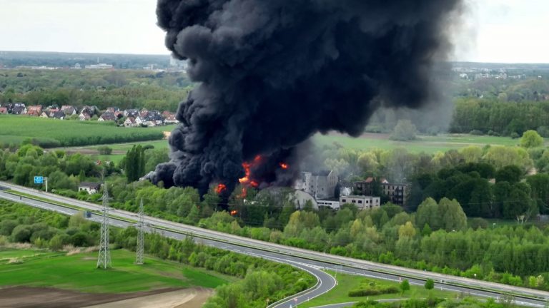Großbrand am Schöppenstedter Turm – Auswirkungen auch auf Gemeinde Cremlingen