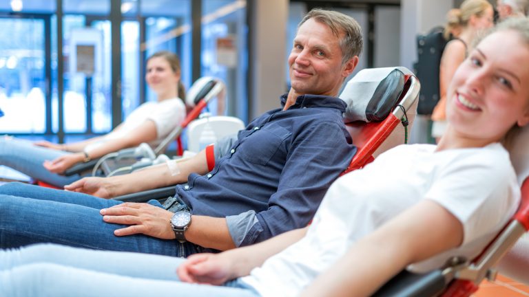 Blutspenden in Weddel
