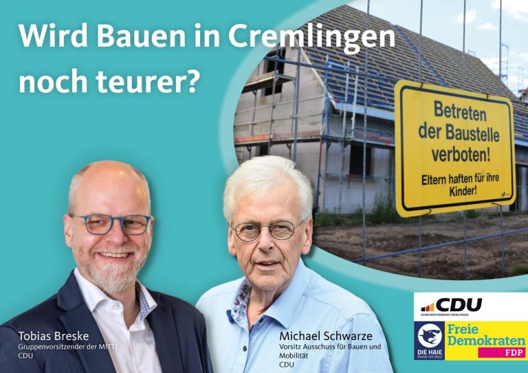 Wird Bauen in Cremlingen noch teurer?