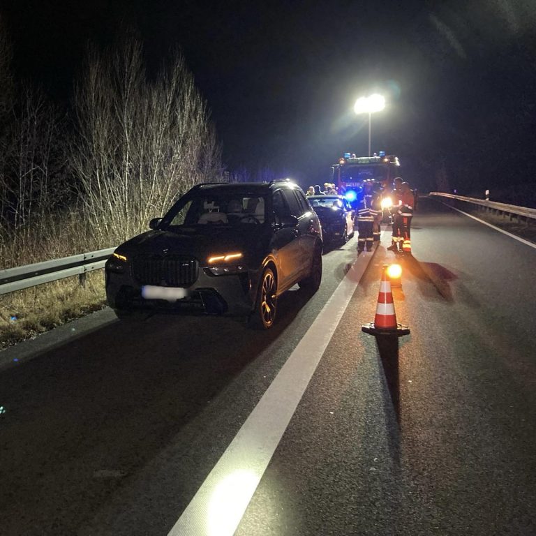 A 39 Autobahnkreuz zur A 2 – Unfall 31.01.2025