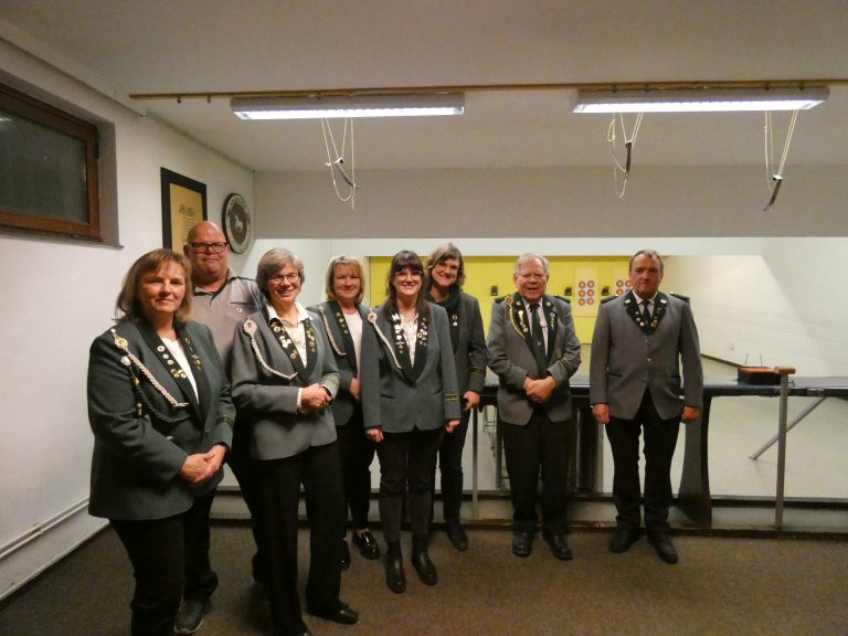 Ehrungenen im Schützenverein Klein Schöppenstedt