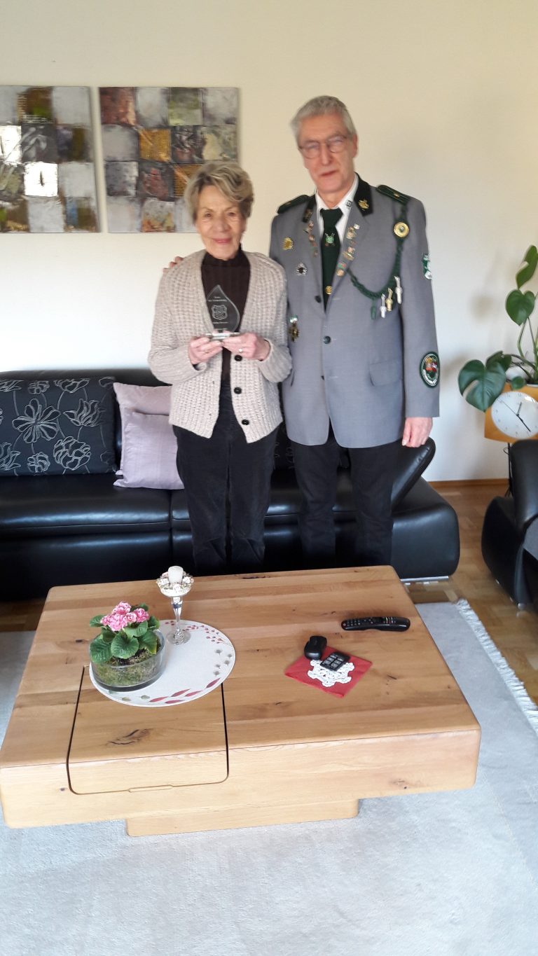 Ehrenmitglied wurde 85 Jahre
