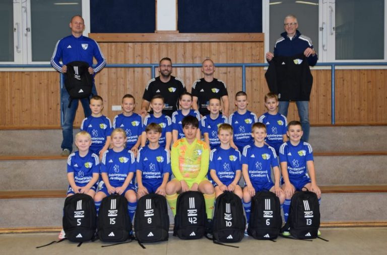 Danke an die Sponsoren der D1 der JSG Destedt/Cremlingen – Top Ausstattung für unsere Nachwuchskicker!