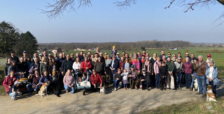 Braunkohlwanderung auf neuer Streckenroute