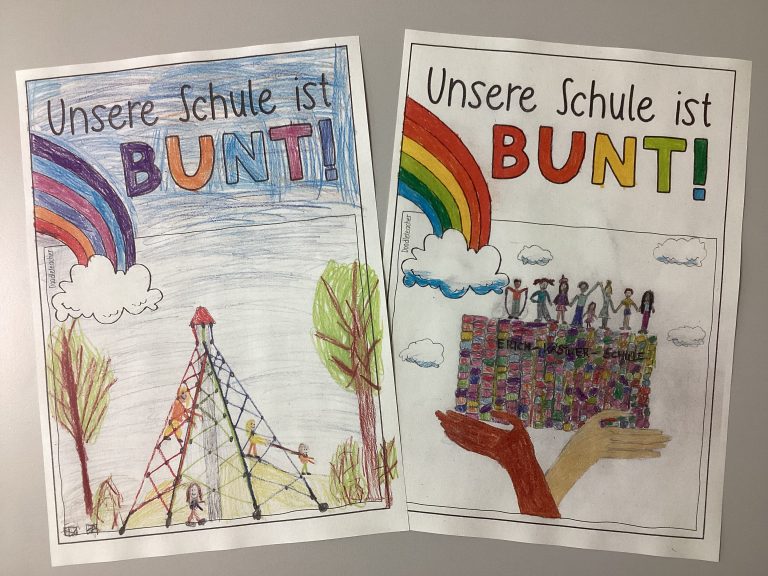 Unsere Schule ist bunt – Grundschulkinder wählen ihre Lieblingsbilder Unsere Schule ist bunt – Grundschulkinder wählen ihre Lieblingsbilder