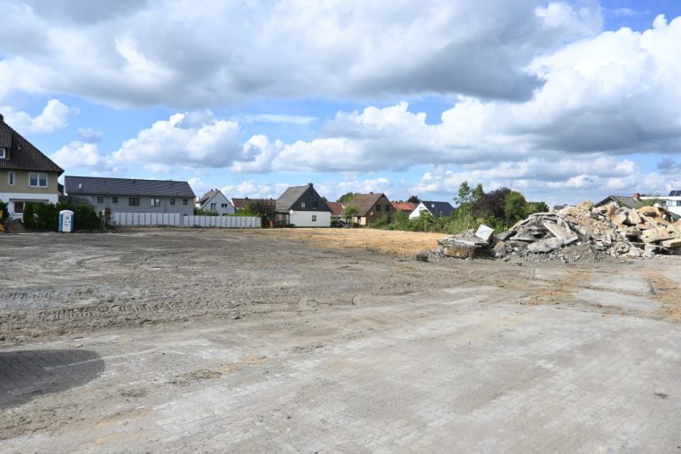 REWE Markt „Ost“ – Abriss und Grundsteinlegung