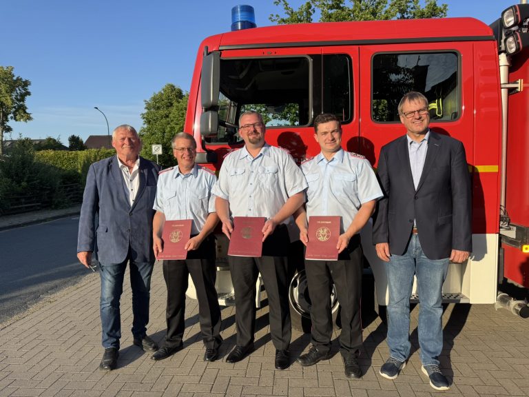 Führungswechsel bei der Freiwilligen Feuerwehr Hordorf