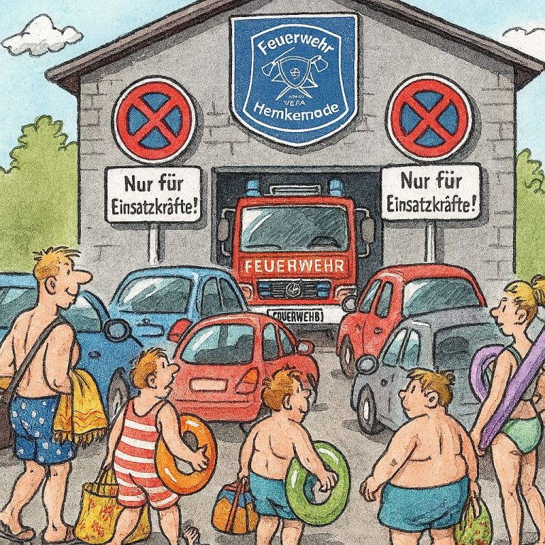 Bitte nicht im Halteverbot parken!