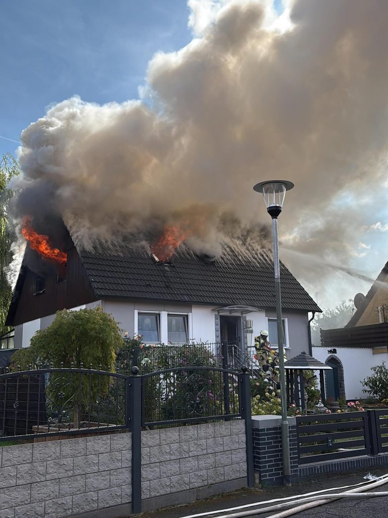 Hordorfer sammeln Spenden für Brandopfer vom 20.08.25