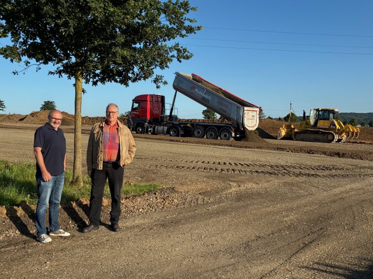 Bauarbeiten an der Kaiserpfalz Werla: Parkplatz-Infrastruktur wird verbessert