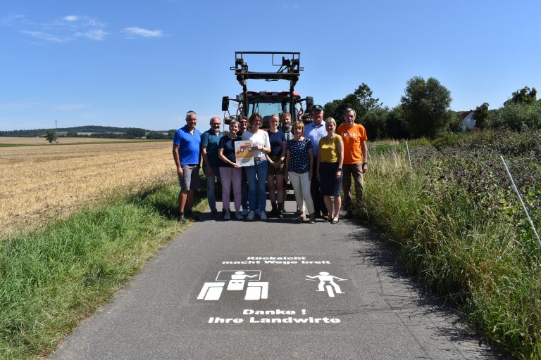 Platz für alle: „Rücksicht macht Wege breit“