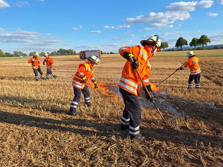 Die Feuerwehren Erkerode/Lucklum, Hachum und Evessen übten gemeinsam für den Ernstfall