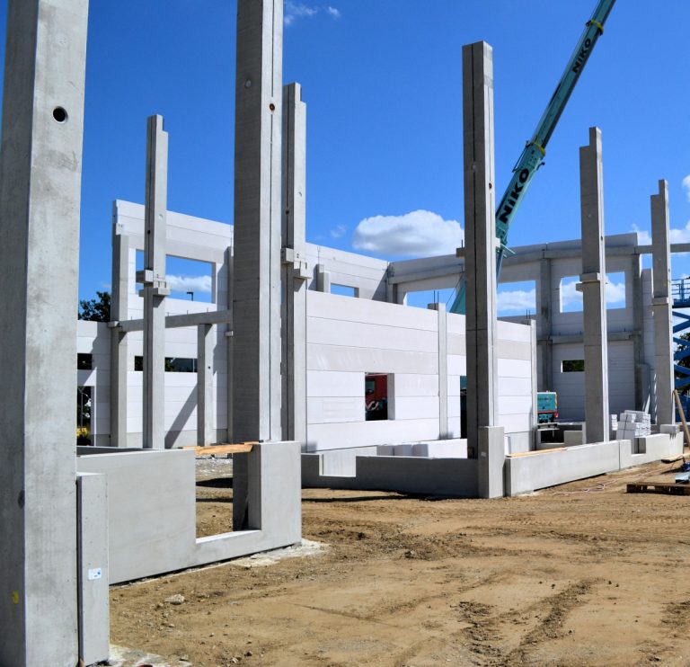 Neubau in Cremlingen Logistikzentrum Rohr- und Kanalbau des WWL