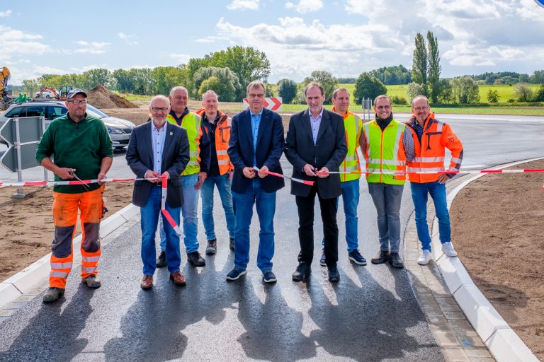 Früher als geplant: Kreisverkehr in Cremlingen fertiggestellt