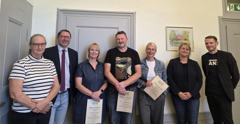 Glückwünsche zum Arbeitsjubiläum