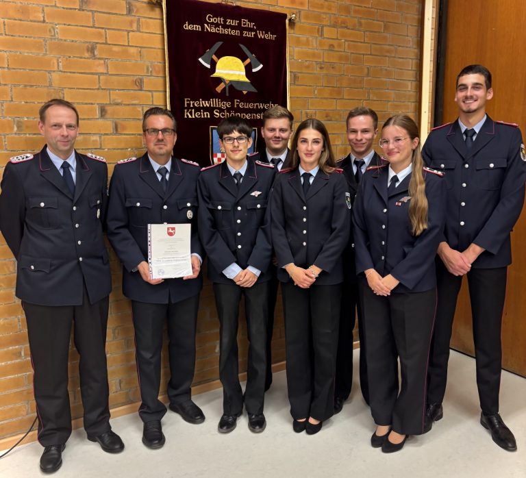 Feuerwehr Klein Schöppenstedt blickt auf ereignisreichen Sommer zurück