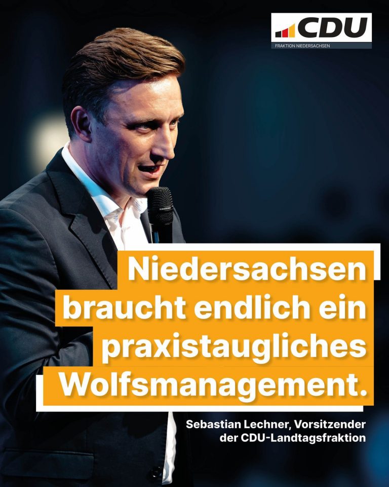 Niedersachsen braucht praxistauchliches Wolfsmanagement Niedersachsen braucht praxistauchliches Wolfsmanagement