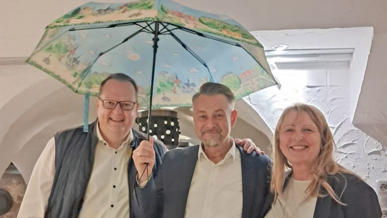 Zehn Jahre Städtepartnerschaft wurde gefeiert