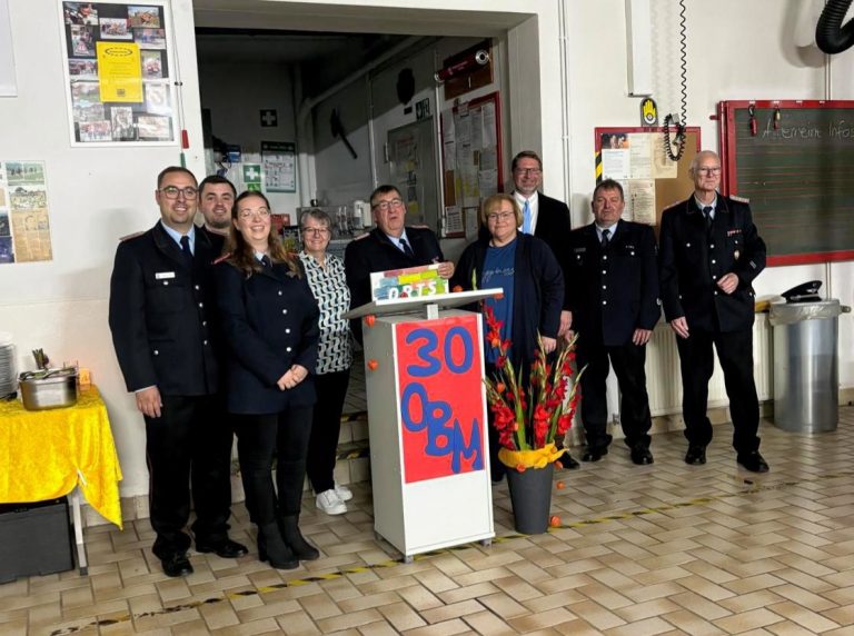 Feuerwehr Evessen ehrt Ortsbrandmeister Karsten Wolff