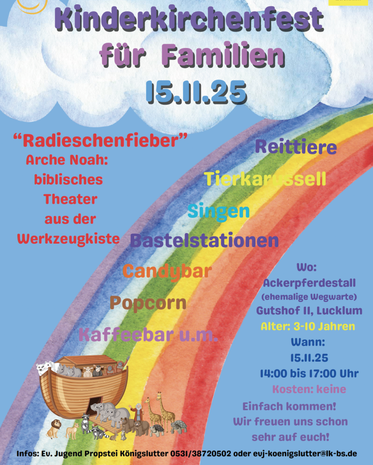 Kinderkirchenfest auf dem Rittergut Lucklum