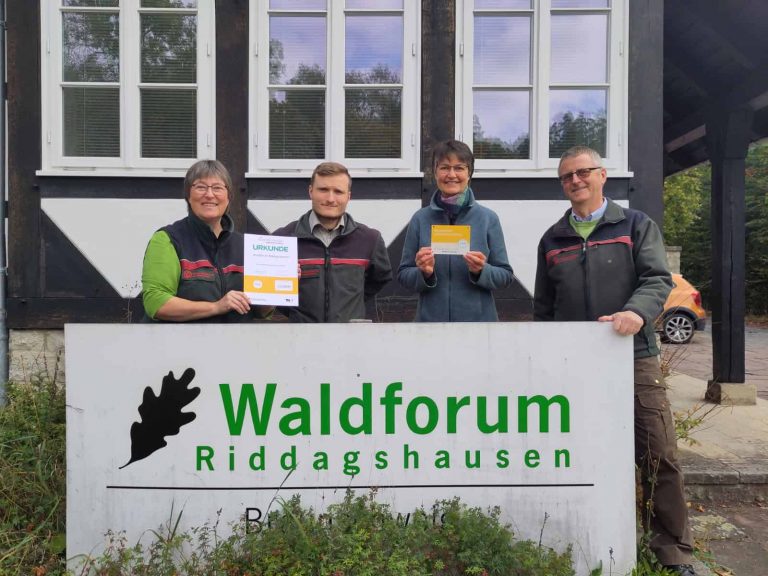 Waldforum Riddagshausen als Kinderferienland zertifiziert