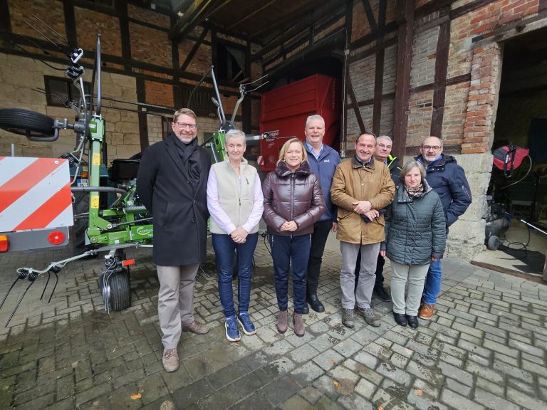 Landschaftspflegeverband Wolfenbüttel e. V. stellt seine neuen Geräte vor.