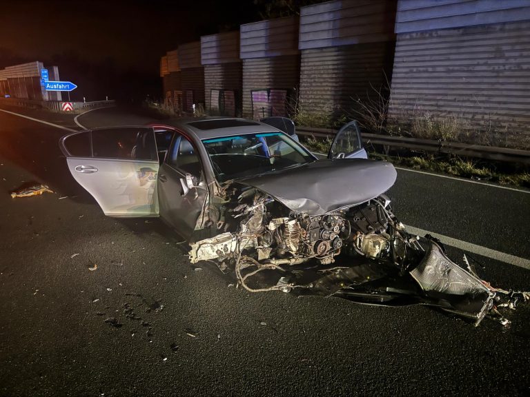 Verkehrsunfall auf der A 2 am 29.11.25