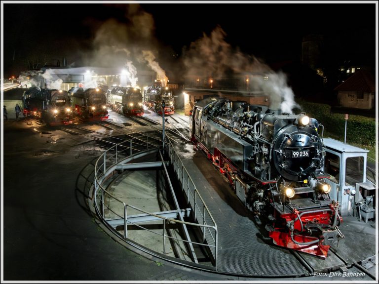 Nachtdampf in Wernigerode