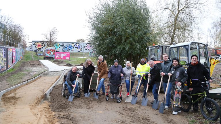 Barrierearmer Zugang zum Trashpark entsteht