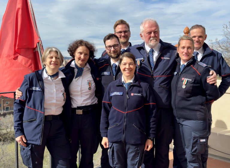Malteser aus Hannover, Braunschweig und Göttingen unterstützten den Sanitätsdienst beim Heiligen Jahr in Rom