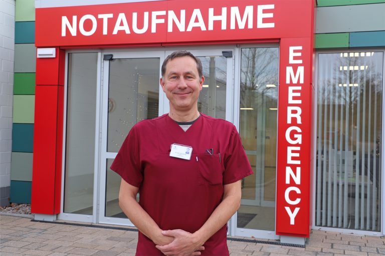 Dr. Ulf Harding neuer Chefarzt des Zentrums für Notfallmedizin