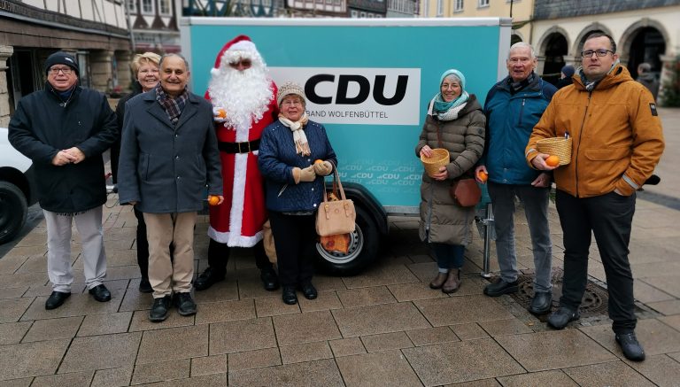 CDU: Nikolaus-Erlebnis in der Innenstadt