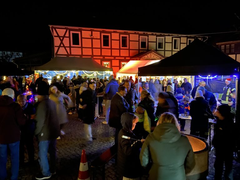 Besucheransturm in der Dämmerung