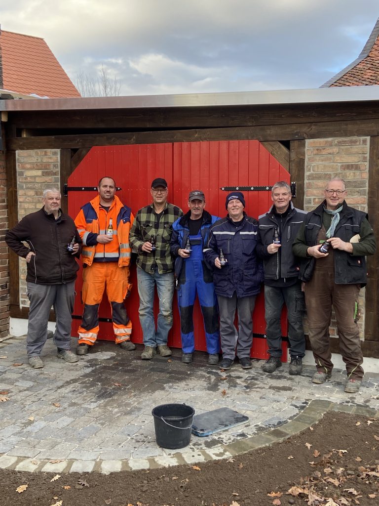 Kleines Spritzenhaus winterfest