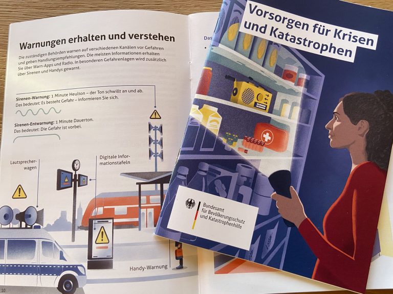 Vorsorgen für Krisen und Katastrophen