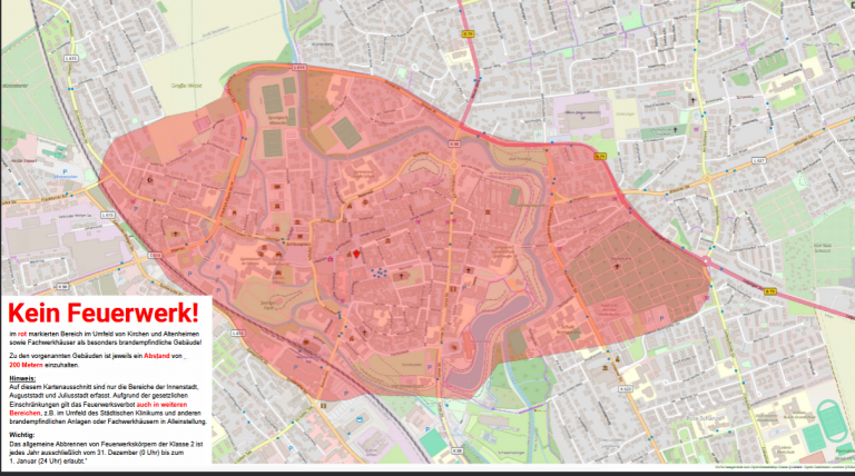 WF: Wo Feuerwerk verboten ist