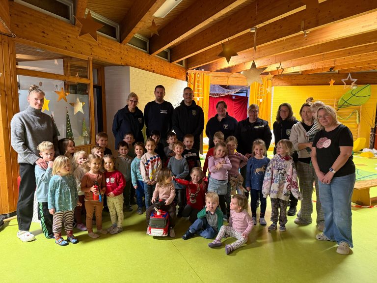 Ein Funken Freude von der Feuerwehr