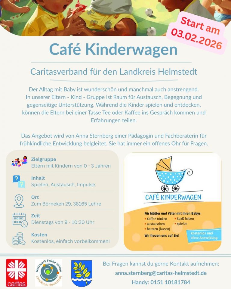 Café Kinderwagen ab jetzt in Lehre