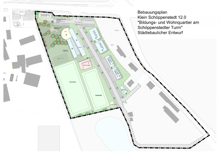 Beratungsvorlage im Rat:  „Bildungs- und Wohnquartier am Schöppenstedter Turm“