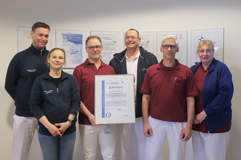 Klinikum Wolfenbüttel erste zertifizierte Wirbelsäuleneinrichtung in Süd-Ost-Niedersachsen