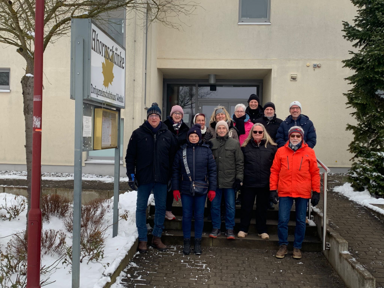 Boßeln des Weddeler Heimatvereins: Ein Abenteuer bei kaltem Ostwind