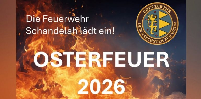 Osterfeuer in Schandelah 2026