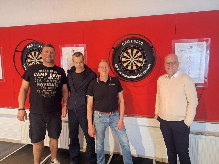 Auf dem Weg zur 180  –  Dart in Schandelah entwickelt sich stark