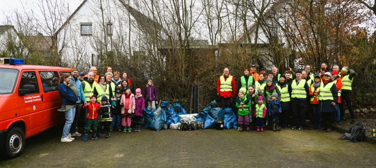 Die Dorfgemeinschaft Cremlingen lud zum Dorfputz und viele machten mit