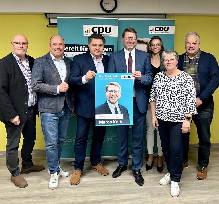 CDU nominiert Marco Kelb einstimmig als Kandidaten für die Samtgemeindebürgermeisterwahl 2026