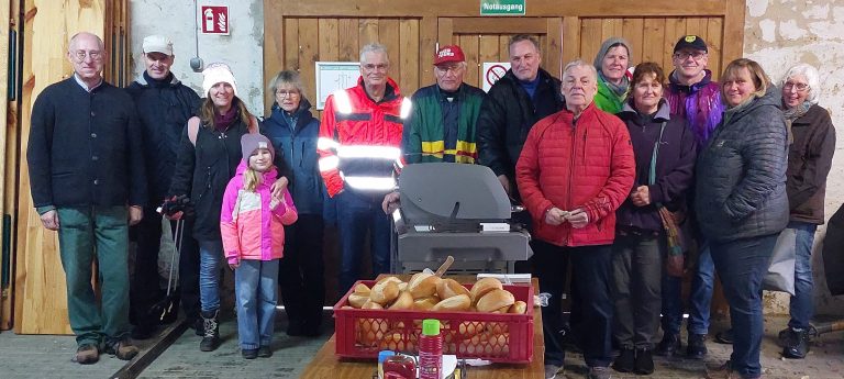 Dorfputz mit Polizeieinsatz in Destedt