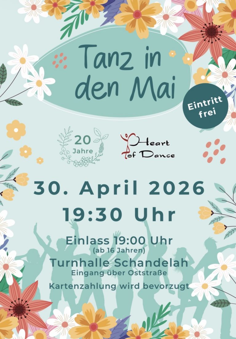 Schandelah tanzt in den Mai – Jubiläum, Show und gute Stimmung garantiert