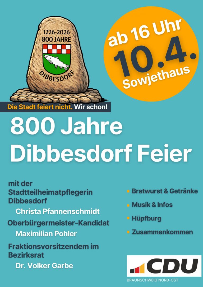800 Jahr Feier Dibbesdorf [Braunschweig]