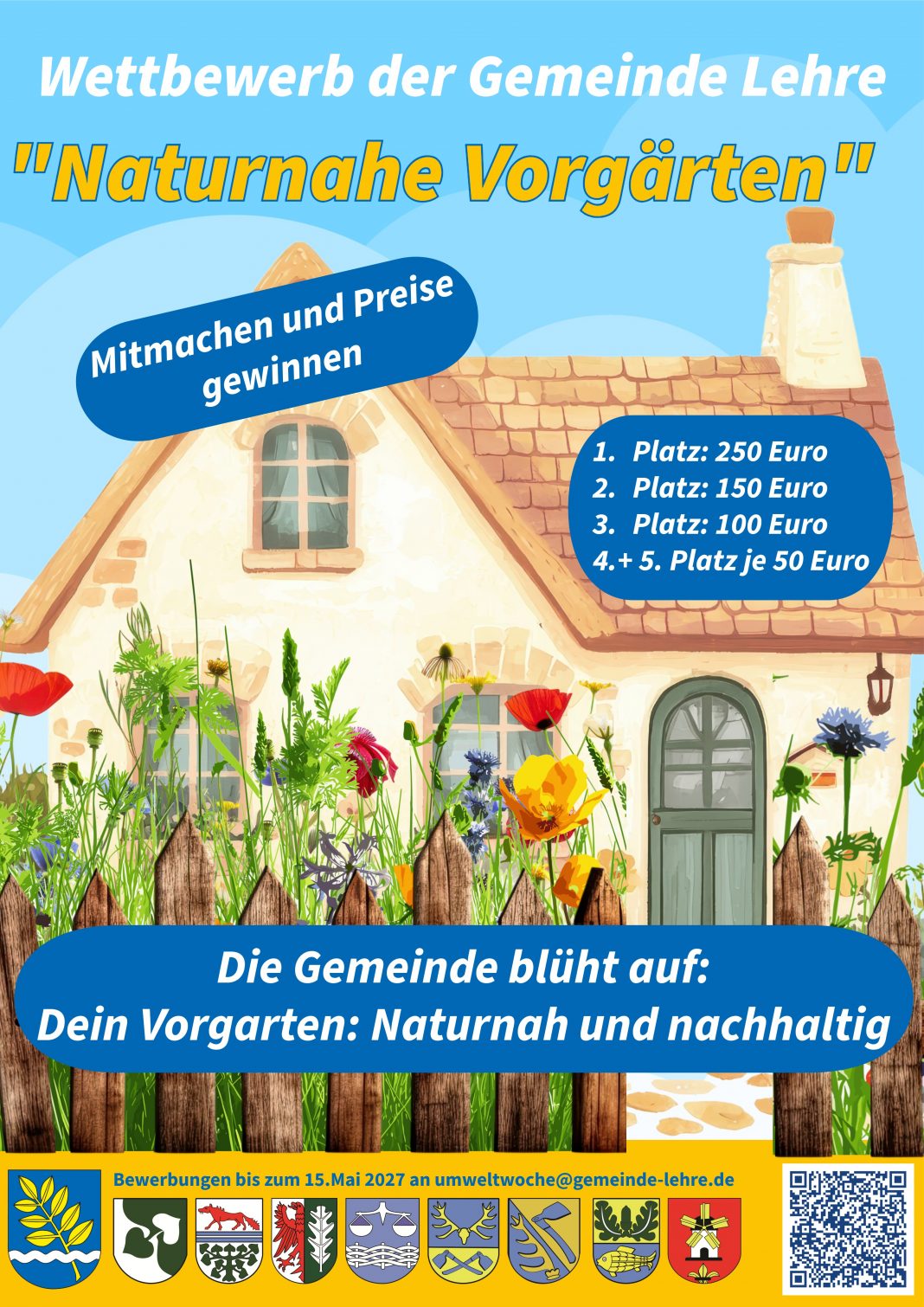 Plakat - Gartenwettbewerb 2026